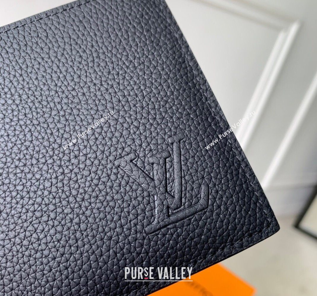 Louis Vuitton Marco Wallet in Waxy calfskin Black 2025 M25944 (KI-251125130)