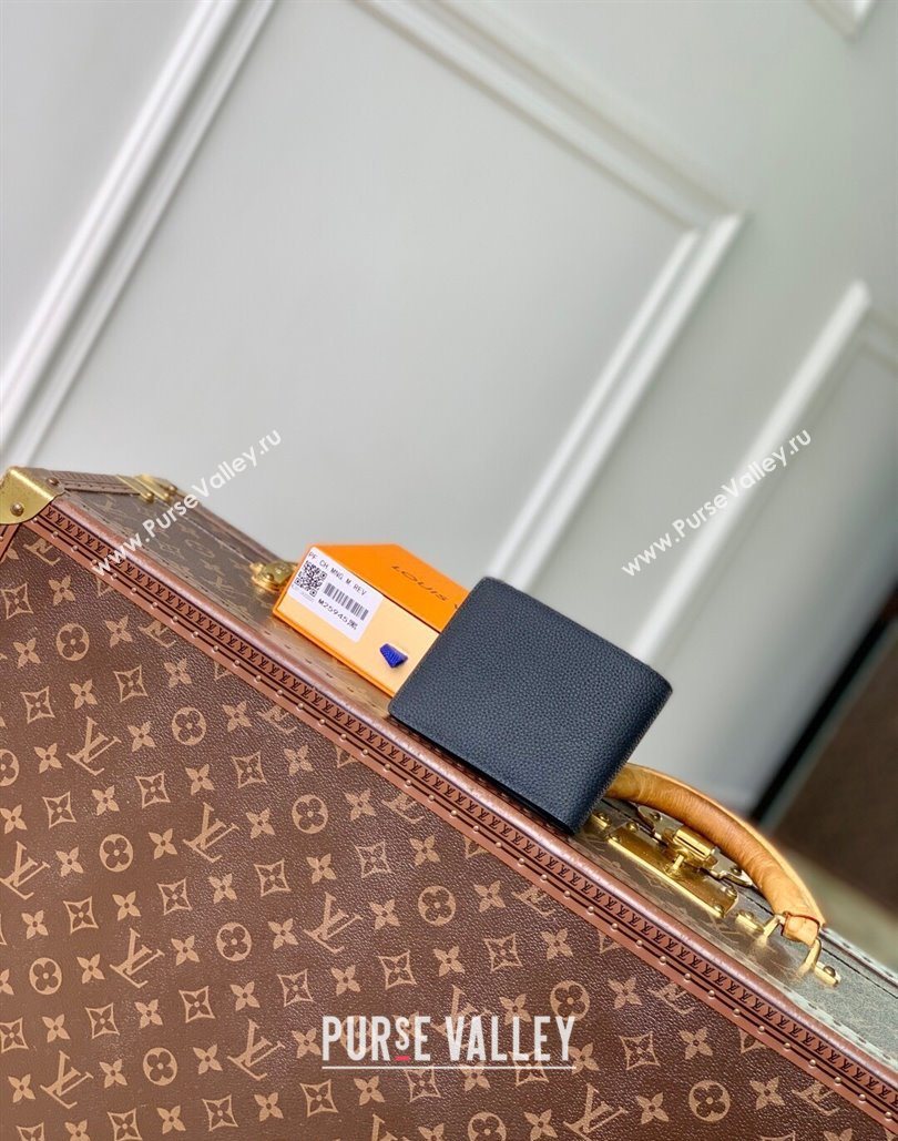 Louis Vuitton Multiple Wallet in Waxy calfskin Black 2025 M25945 (KI-251125128)