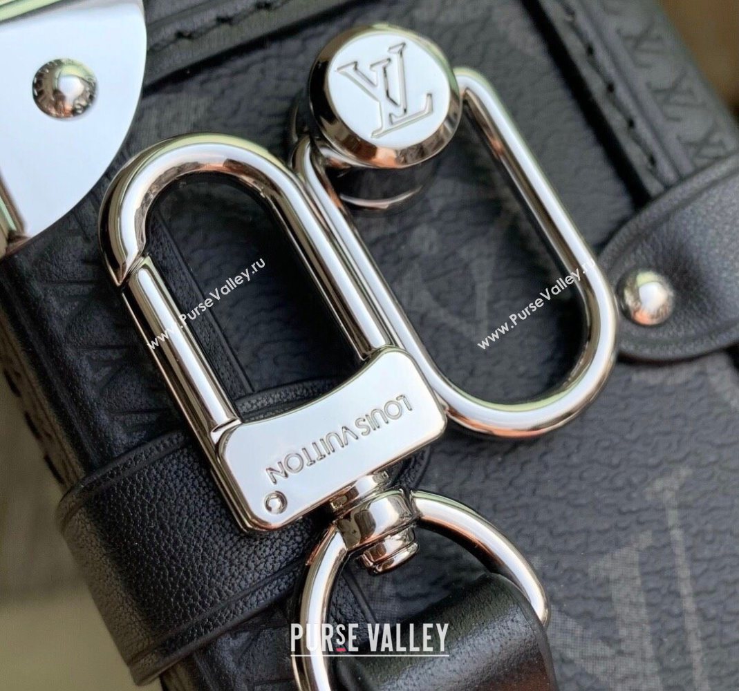 Louis Vuitton Side Trunk MM East West Bag in Black Monogram Eclipse Canvas 2025 M26226 (KI-251125082)
