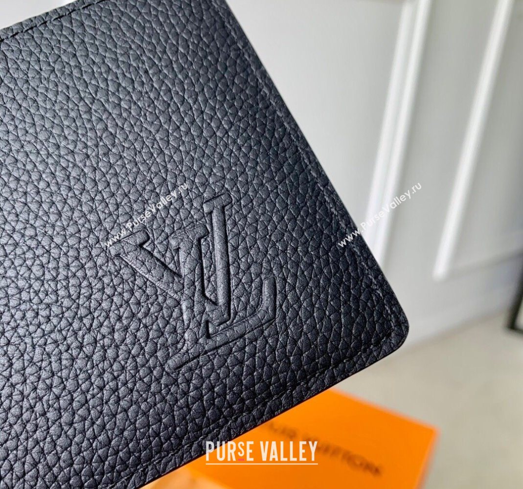 Louis Vuitton Multiple Wallet in Waxy calfskin Black 2025 M25945 (KI-251125128)