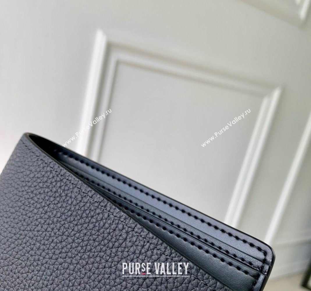 Louis Vuitton Multiple Wallet in Waxy calfskin Black 2025 M25945 (KI-251125128)
