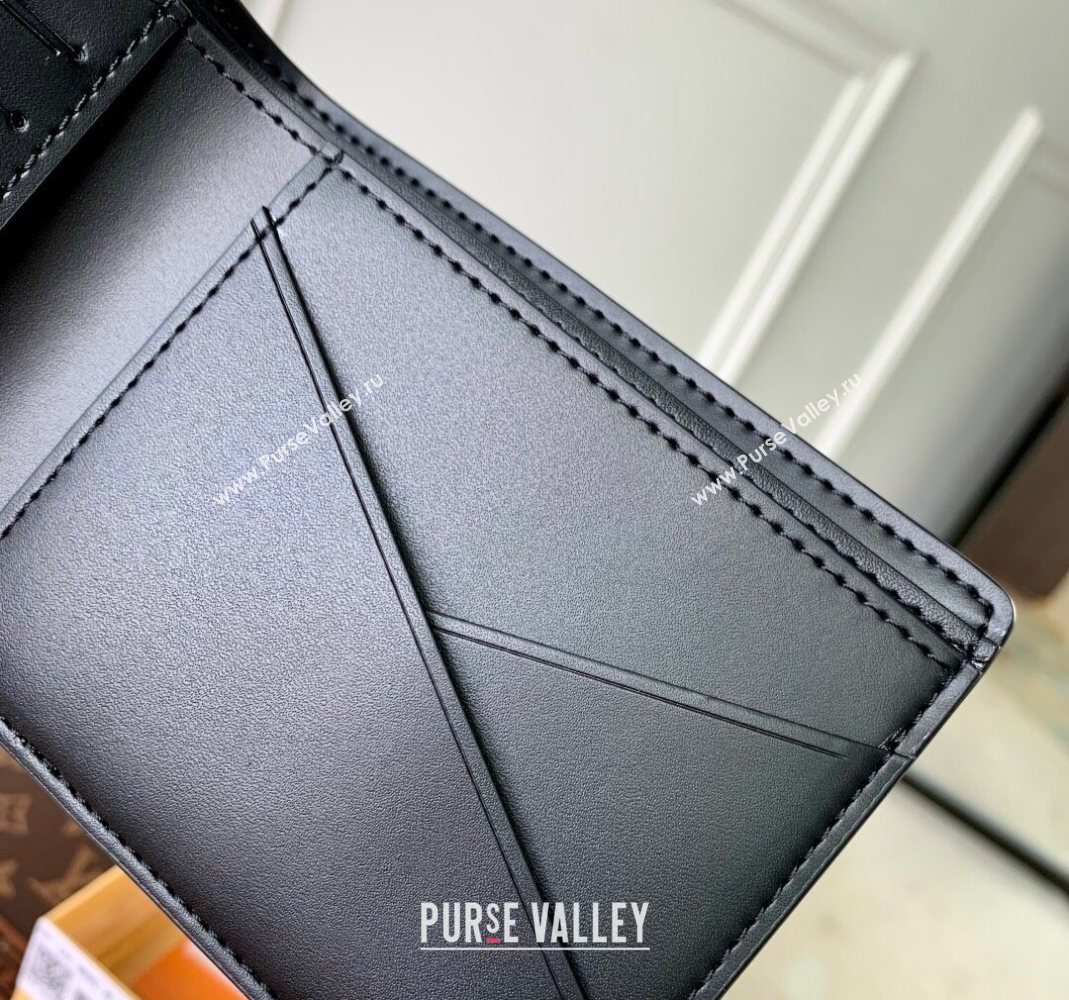 Louis Vuitton Multiple Wallet in Waxy calfskin Black 2025 M25945 (KI-251125128)