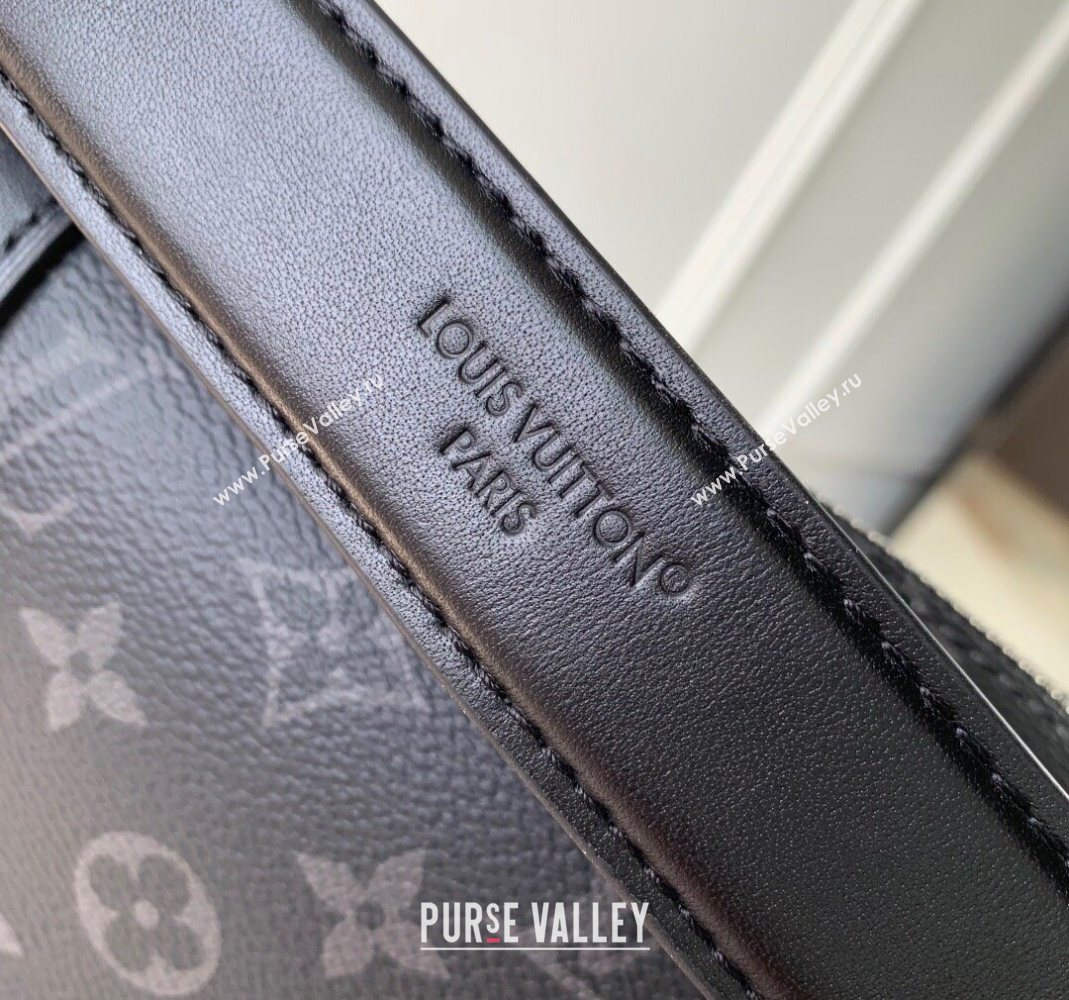 Louis Vuitton Side Trunk MM East West Bag in Black Monogram Eclipse Canvas 2025 M26226 (KI-251125082)
