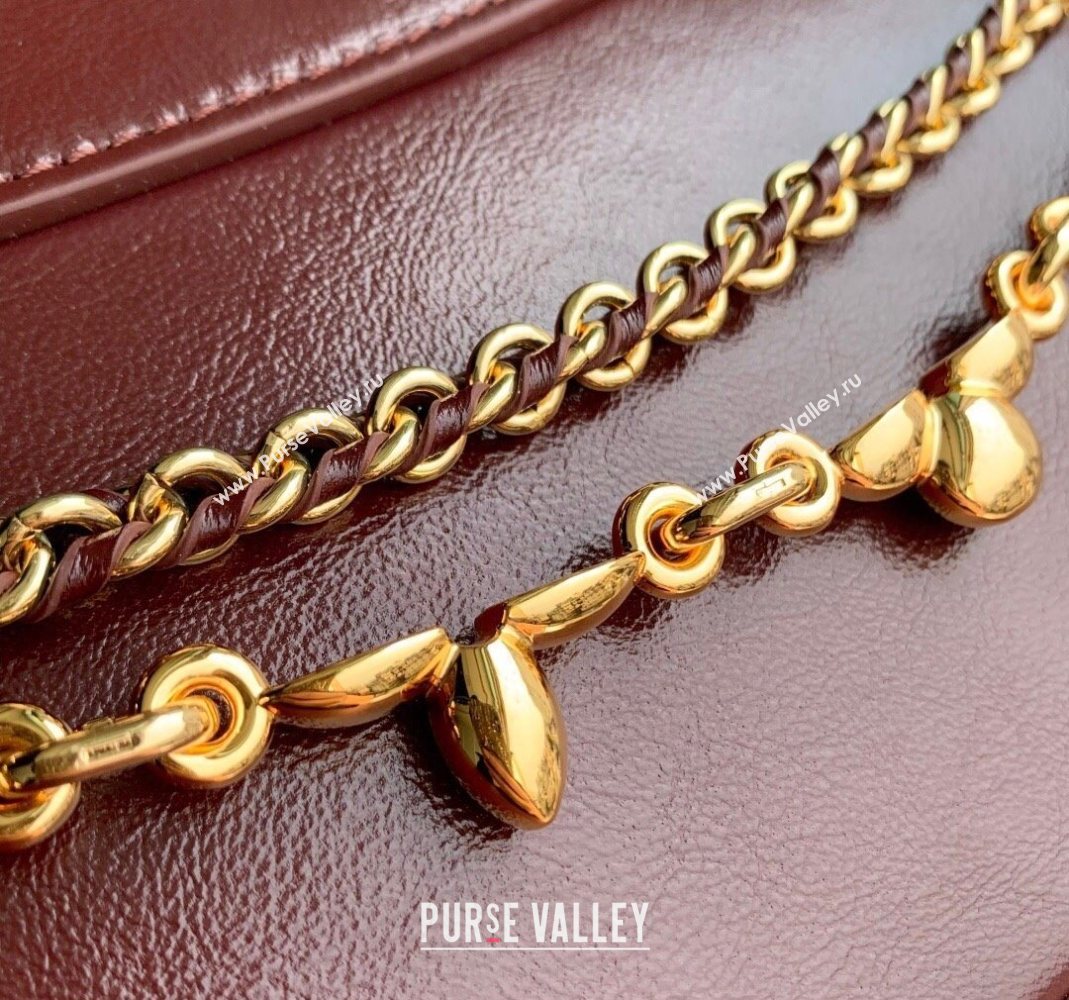 Louis Vuitton Capucines East-West Mini Bag in Leather M25473 Grenat Red 2025 (KI-251125093)