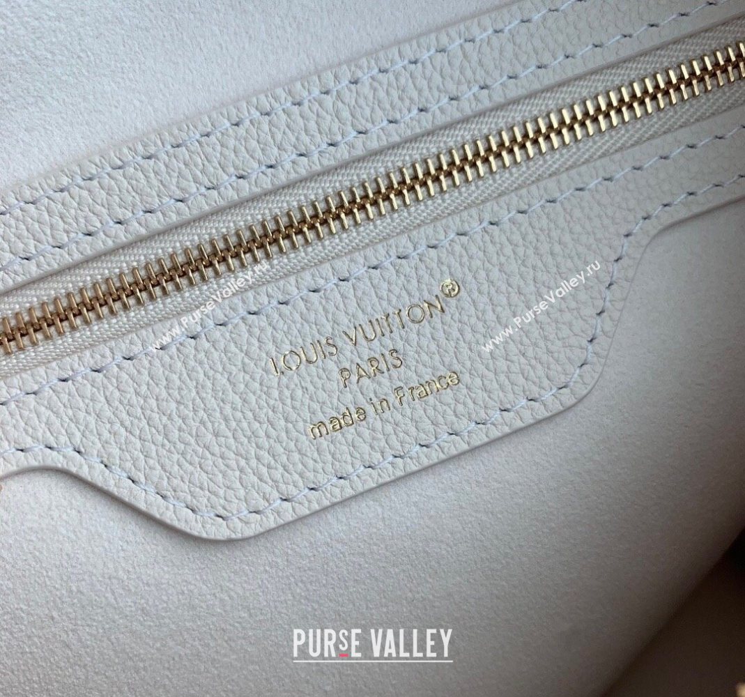 Louis Vuitton Speedy Bandouliere 25 Bag in Monogram Leather White 2025 M26690 (KI-251126059)