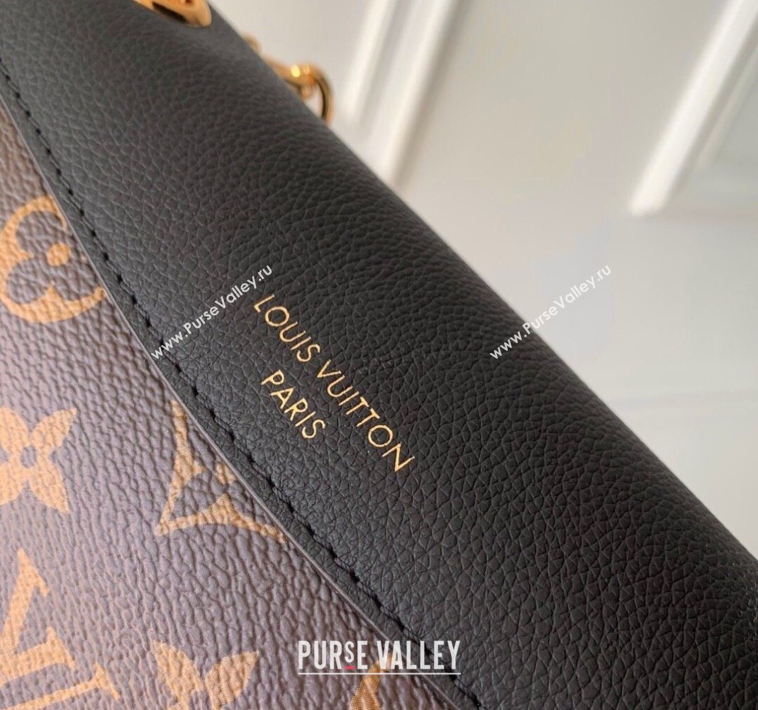Louis Vuitton Saint-Germain BB Top Handle bag in Monogram Canvas and Leather Black 2025 M26398 (KI-251126060)