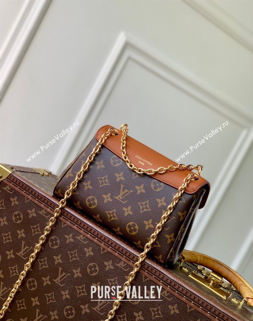 Louis Vuitton Saint-Germain BB Top Handle bag in Monogram Canvas and Leather Brown 2025 M27066 (KI-251126061)