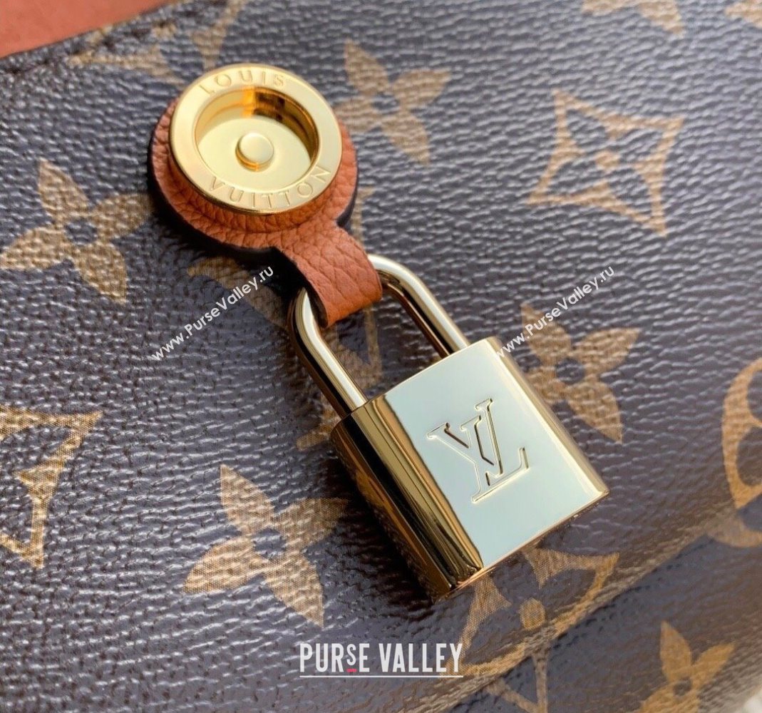 Louis Vuitton Saint-Germain BB Top Handle bag in Monogram Canvas and Leather Brown 2025 M27066 (KI-251126061)