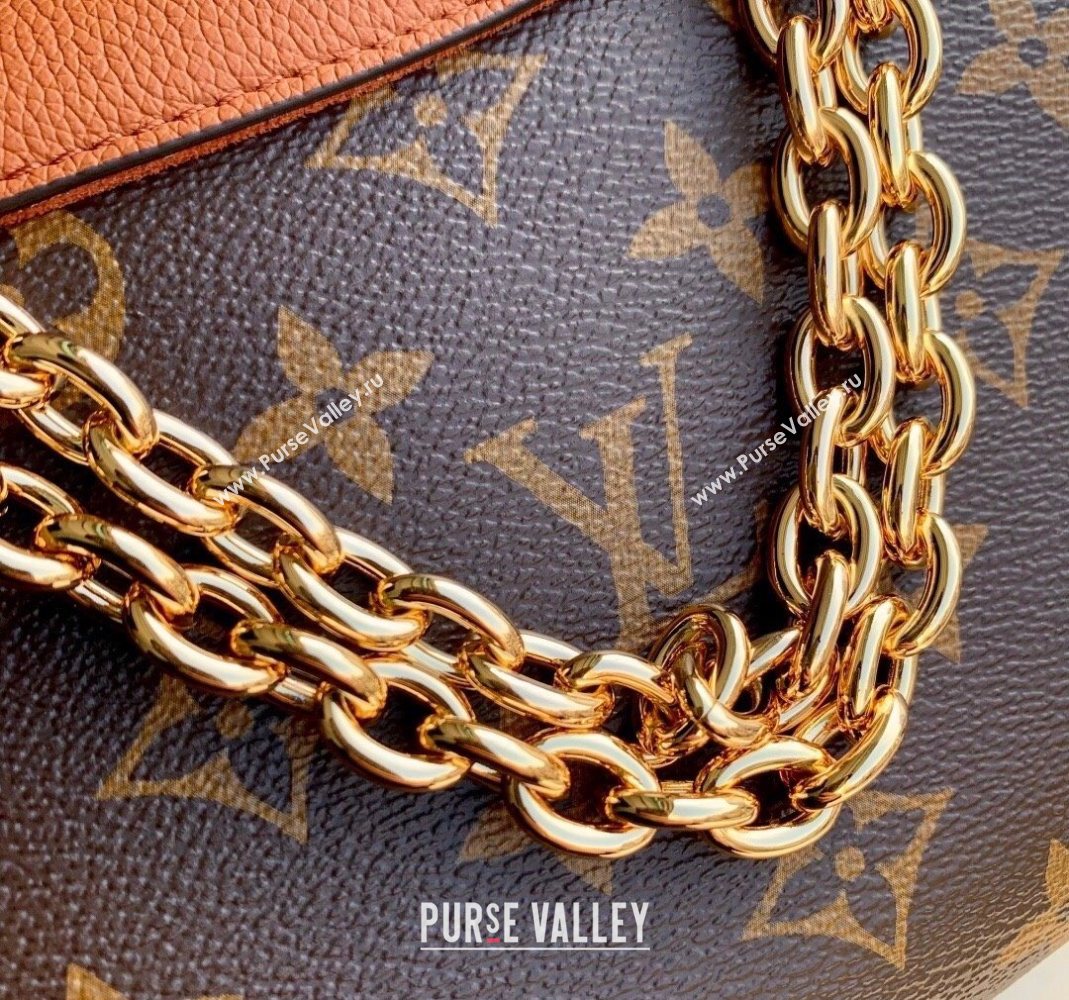 Louis Vuitton Saint-Germain BB Top Handle bag in Monogram Canvas and Leather Brown 2025 M27066 (KI-251126061)