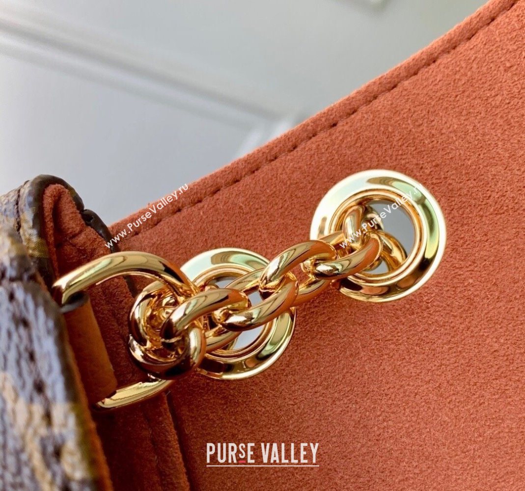 Louis Vuitton Saint-Germain BB Top Handle bag in Monogram Canvas and Leather Brown 2025 M27066 (KI-251126061)