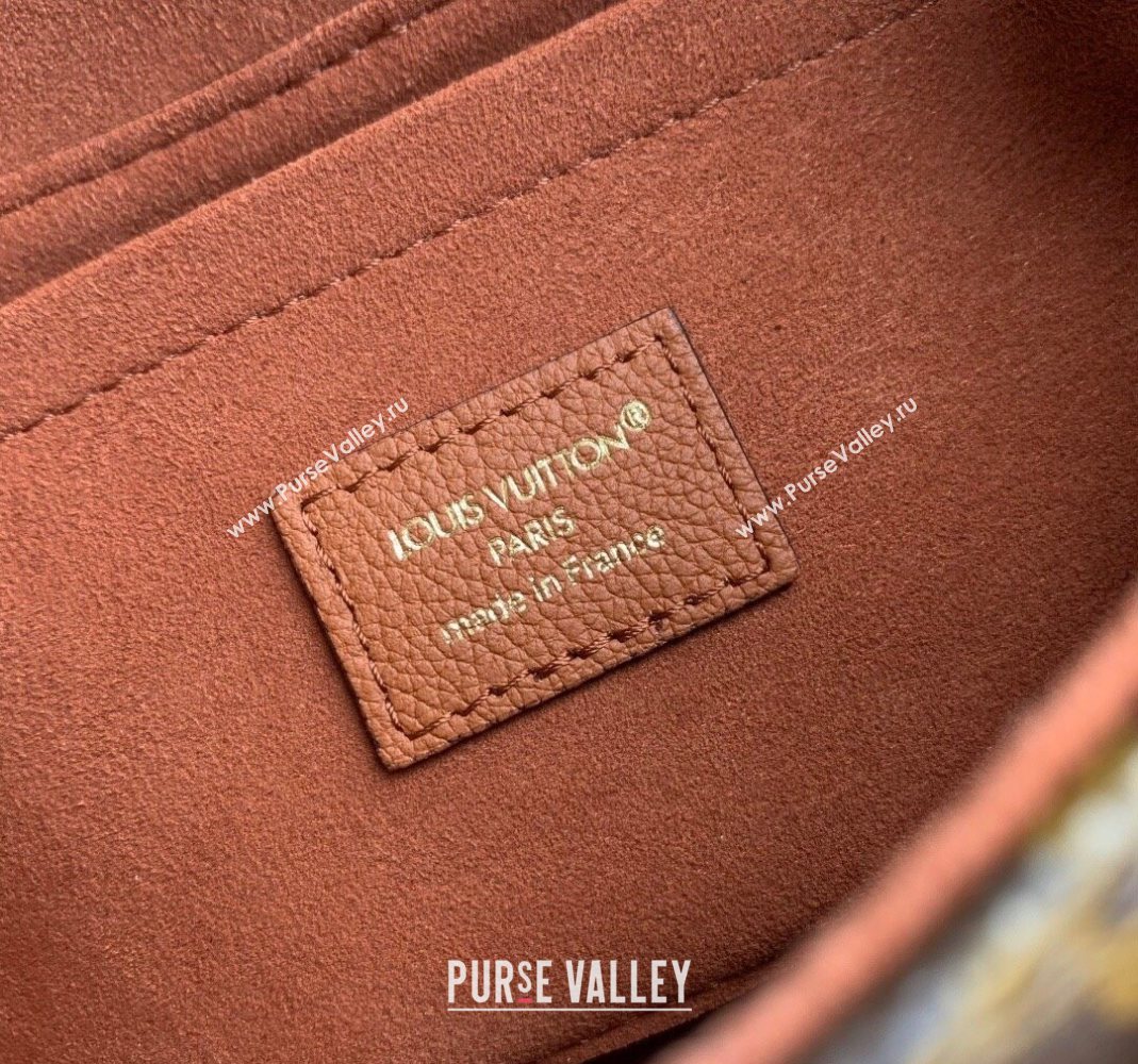 Louis Vuitton Saint-Germain BB Top Handle bag in Monogram Canvas and Leather Brown 2025 M27066 (KI-251126061)