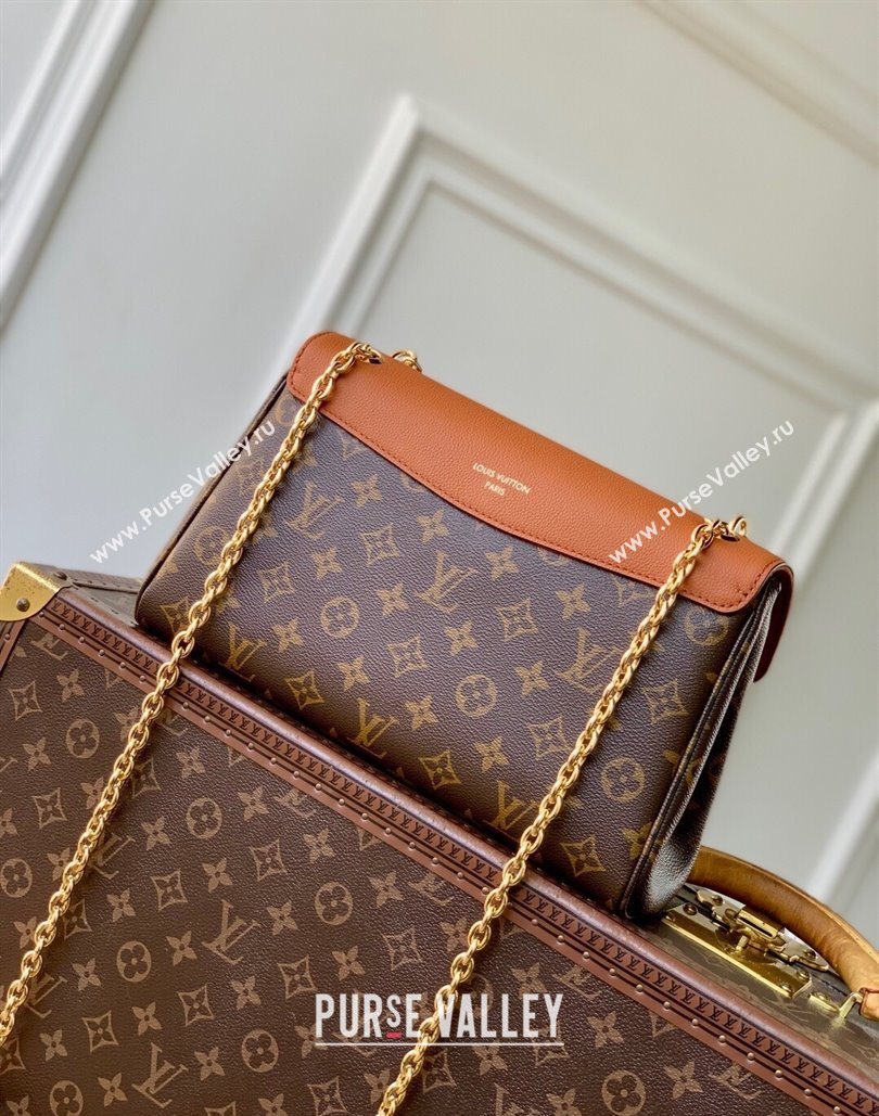 Louis Vuitton Saint-Germain Shoulder bag in Monogram Canvas and Leather Brown 2025 M27065 (KI-251126062)