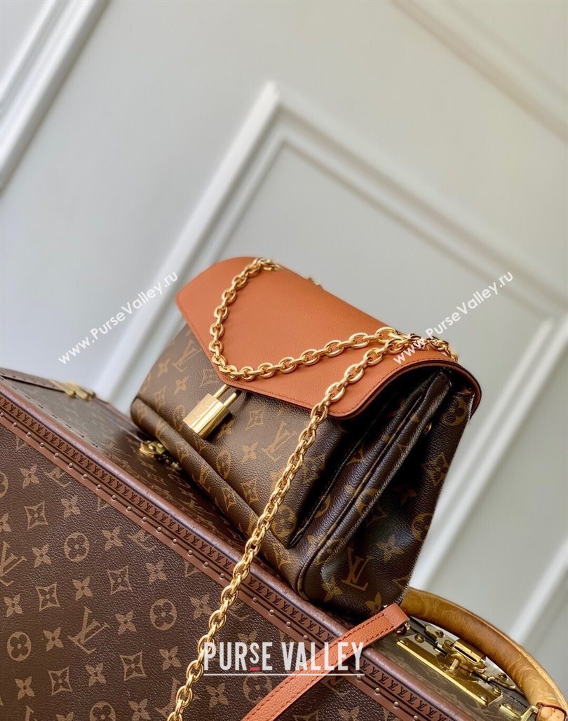 Louis Vuitton Saint-Germain Shoulder bag in Monogram Canvas and Leather Brown 2025 M27065 (KI-251126062)