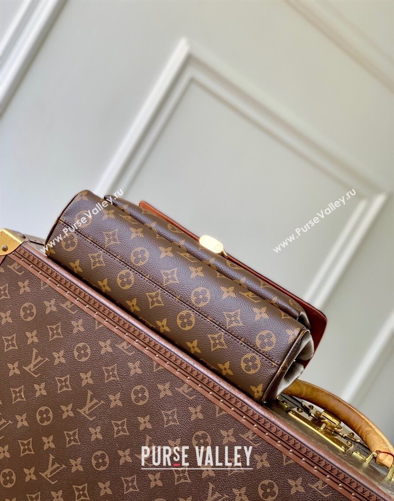 Louis Vuitton Saint-Germain Shoulder bag in Monogram Canvas and Leather Brown 2025 M27065 (KI-251126062)