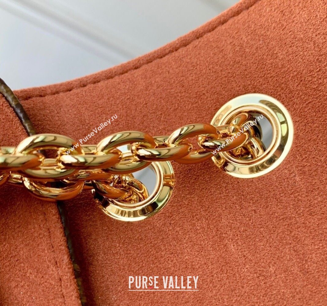 Louis Vuitton Saint-Germain Shoulder bag in Monogram Canvas and Leather Brown 2025 M27065 (KI-251126062)