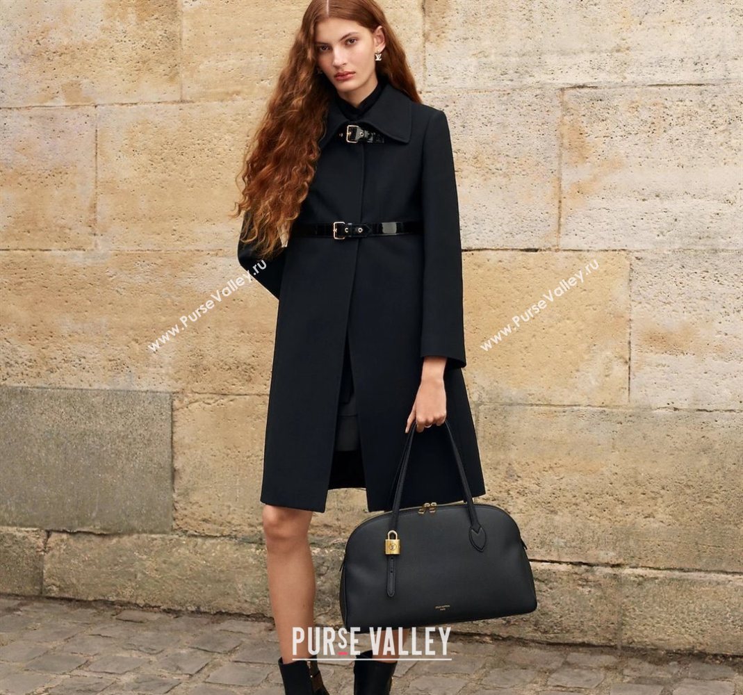 Louis Vuitton Low Key Duffle Tote Bag in Black Calf leather 2025 M26257 (KI-251126053)