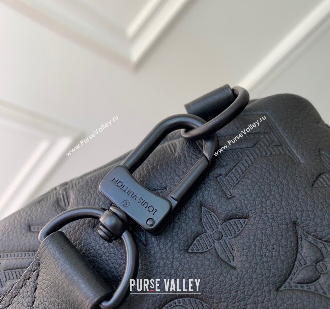 Louis Vuitton Mens Duo Slingbag in Black Monogram Shadow Leather M26730 2025 (KI-251126064)