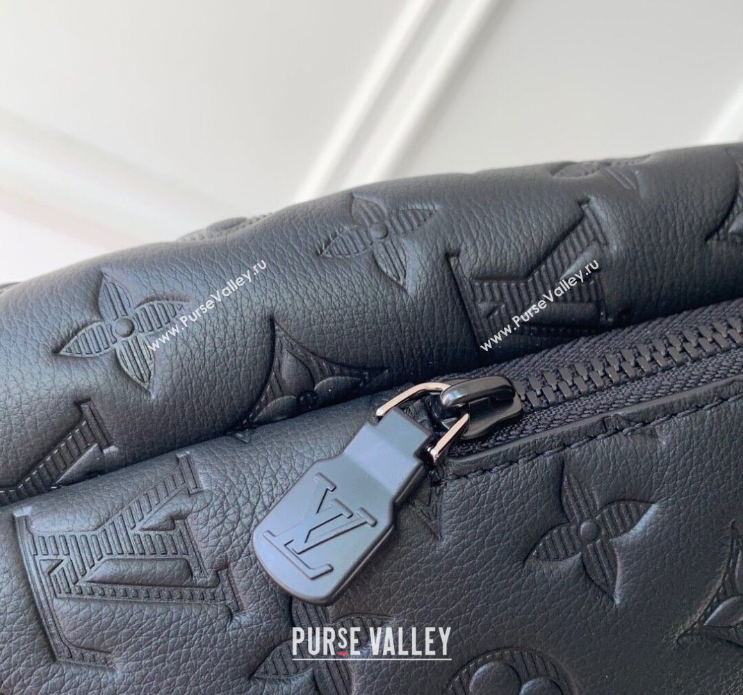 Louis Vuitton Mens Duo Slingbag in Black Monogram Shadow Leather M26730 2025 (KI-251126064)