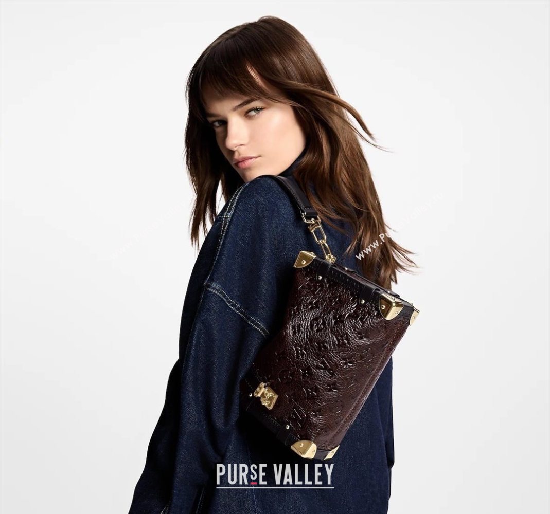 Louis Vuitton Side Trunk MM Bag in Acajou Brown Leather 2025 M26304 (KI-251126052)