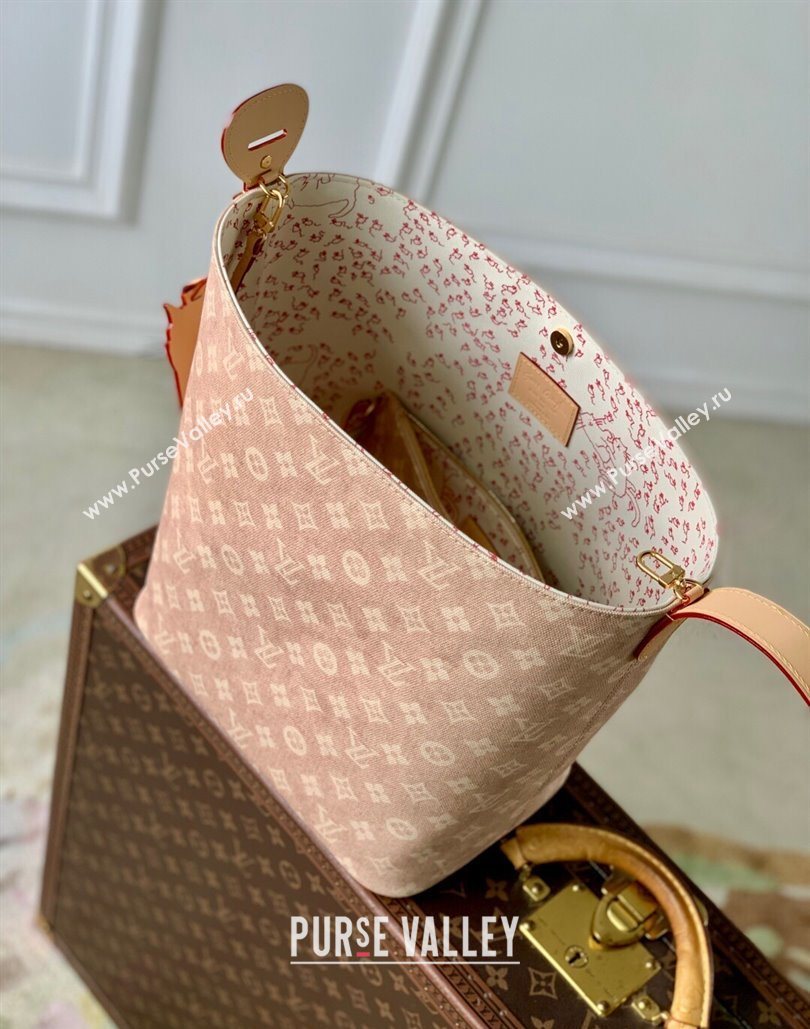 Louis Vuitton All In GM Bucket bag in Meowgram Canvas 2025 M25727 (KI-251126069)