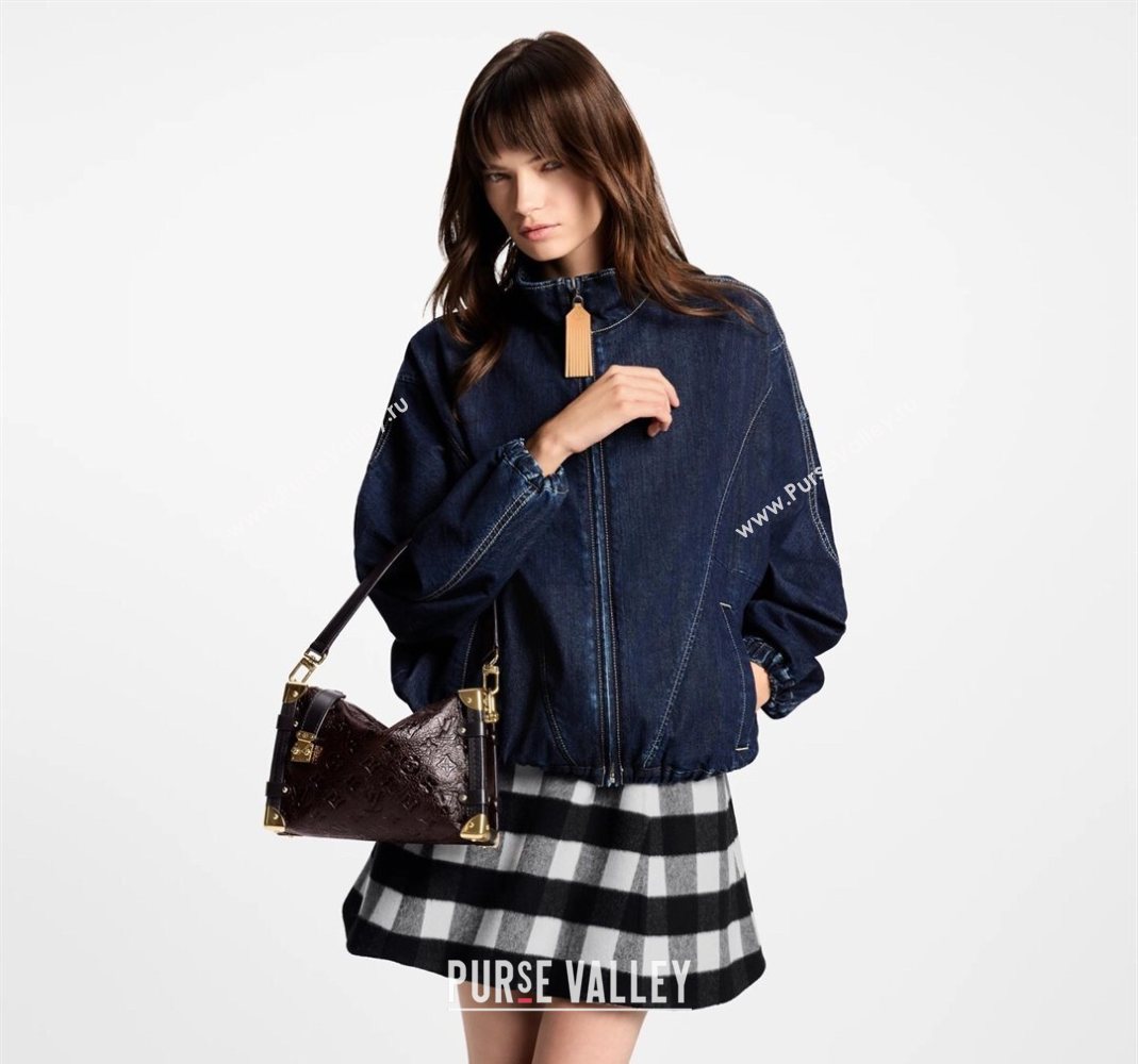 Louis Vuitton Side Trunk MM Bag in Acajou Brown Leather 2025 M26304 (KI-251126052)