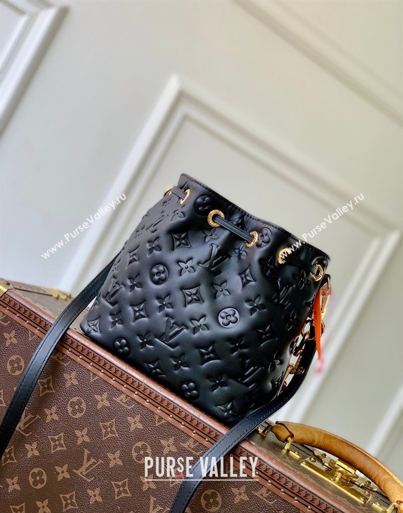Louis Vuitton Coussin Bucket bag in Black Lamb leather 2025 M26216 (KI-251126074)