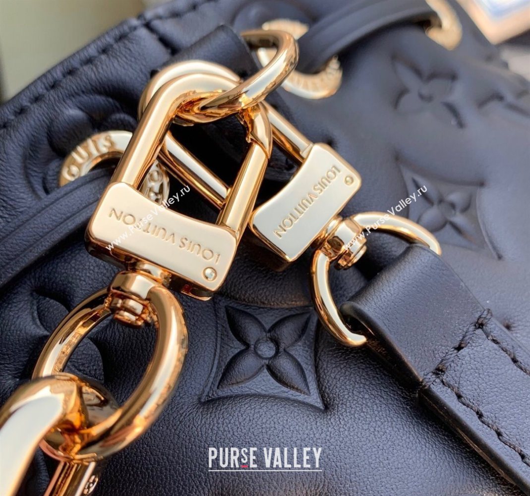 Louis Vuitton Coussin Bucket bag in Black Lamb leather 2025 M26216 (KI-251126074)