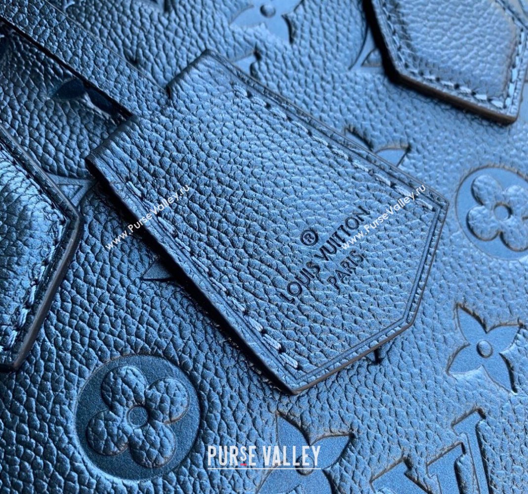 Louis Vuitton Alma BB bag in Shimmery Ink Blue Leather 2025 M26686 (KI-251126076)