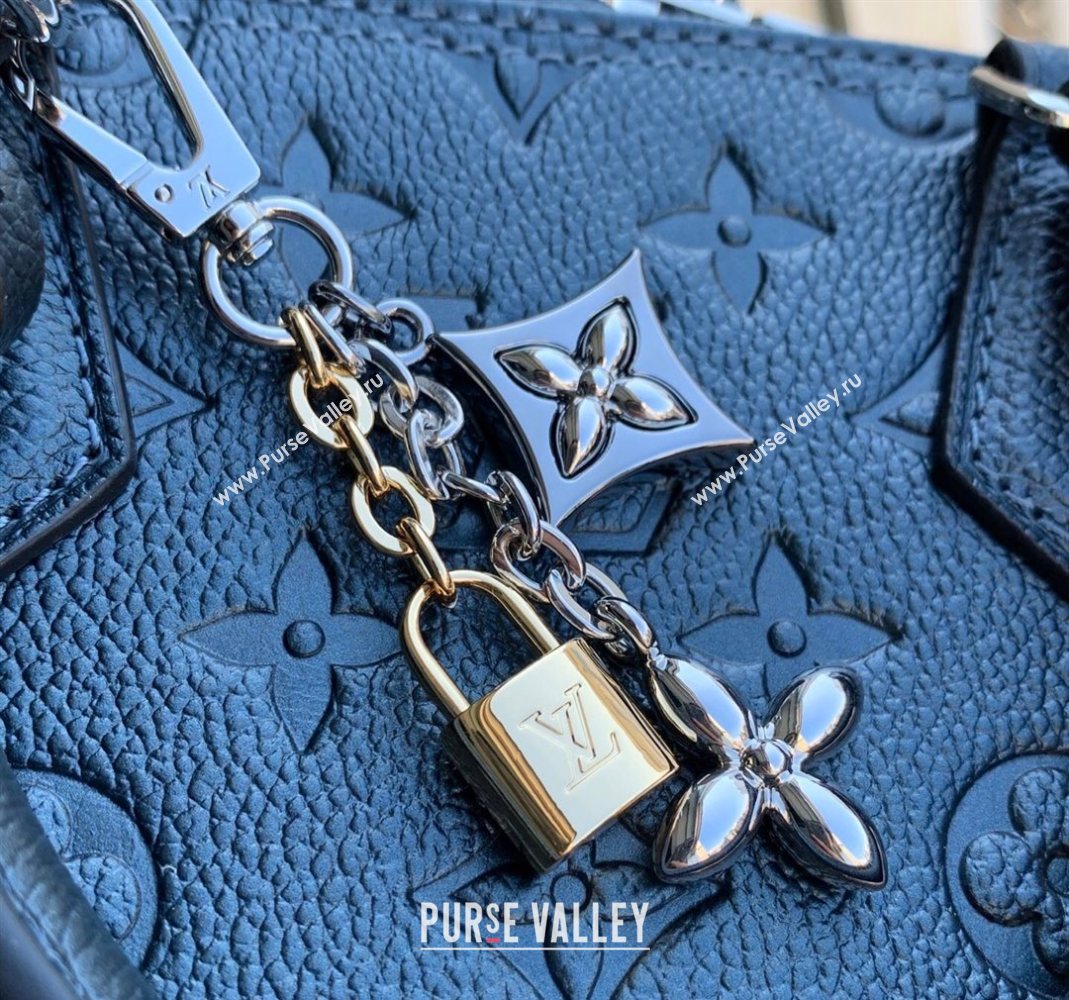 Louis Vuitton Alma BB bag in Shimmery Ink Blue Leather 2025 M26686 (KI-251126076)