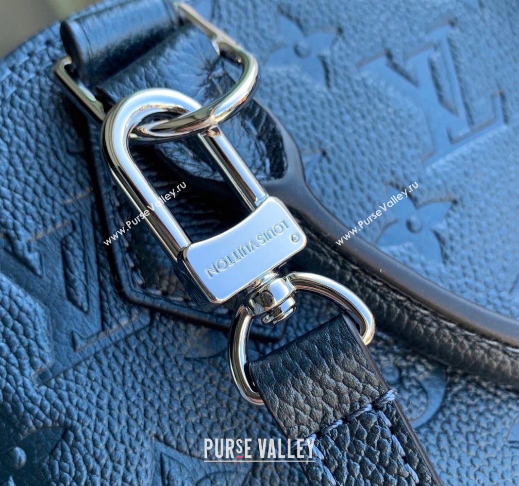 Louis Vuitton Alma BB bag in Shimmery Ink Blue Leather 2025 M26686 (KI-251126076)