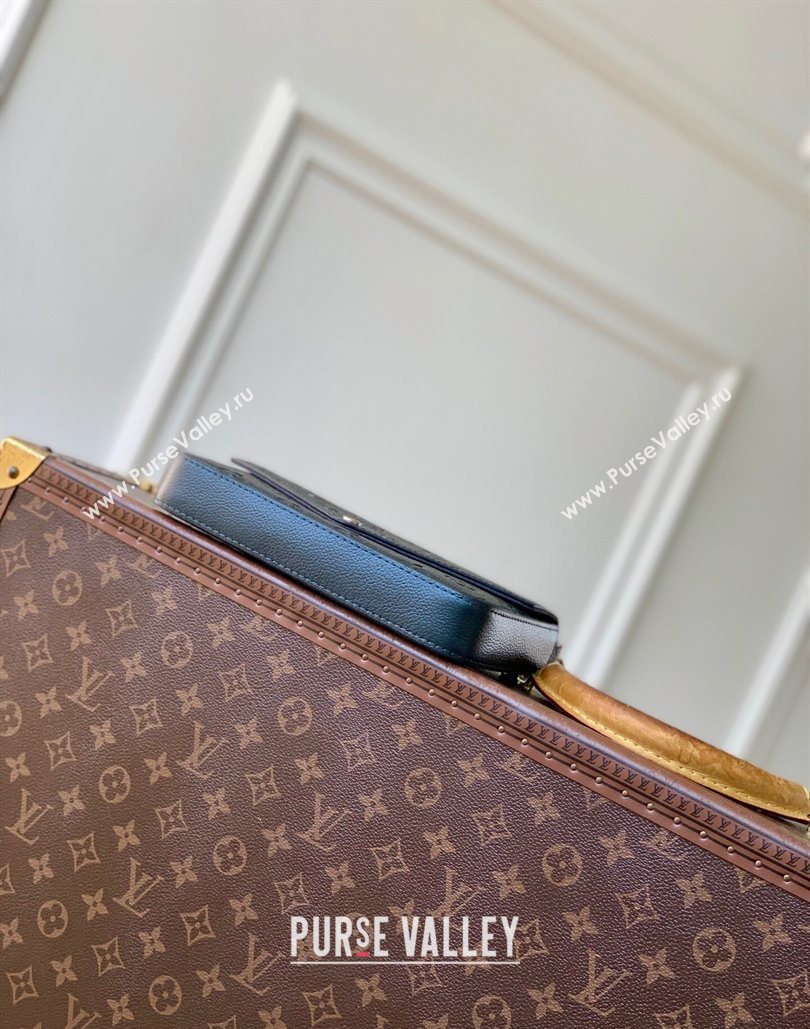 Louis Vuitton Pochette Felicie Mini Bag Shimmery Ink Blue 2025 M27048 (KI-251126077)