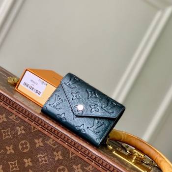 Louis Vuitton Victorine Wallet in Shimmery Ink Blue Monogram Leather M26472 2025 (KI-251126078)