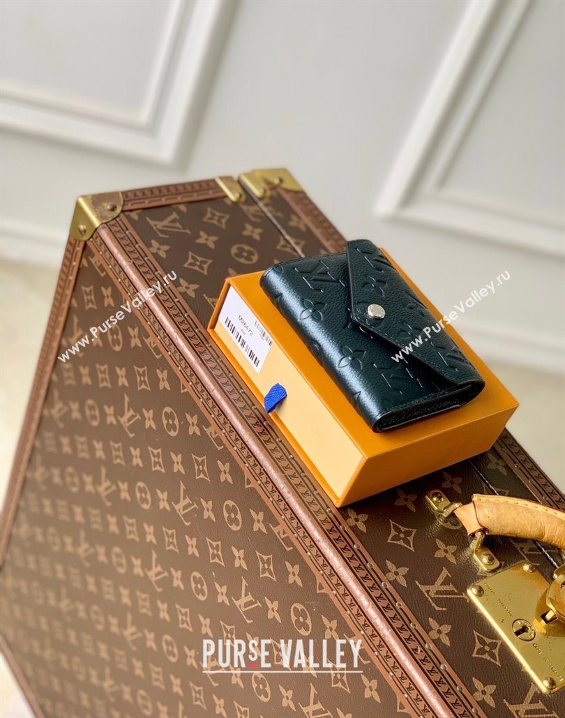 Louis Vuitton Victorine Wallet in Shimmery Ink Blue Monogram Leather M26472 2025 (KI-251126078)
