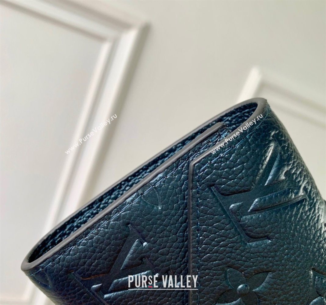 Louis Vuitton Victorine Wallet in Shimmery Ink Blue Monogram Leather M26472 2025 (KI-251126078)