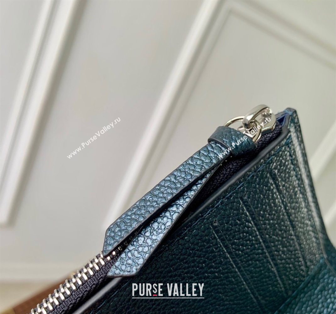 Louis Vuitton Victorine Wallet in Shimmery Ink Blue Monogram Leather M26472 2025 (KI-251126078)