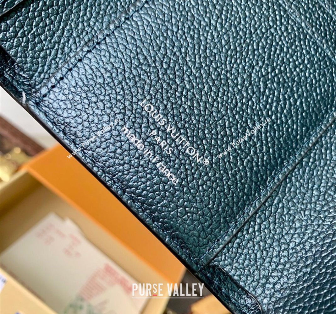 Louis Vuitton Victorine Wallet in Shimmery Ink Blue Monogram Leather M26472 2025 (KI-251126078)