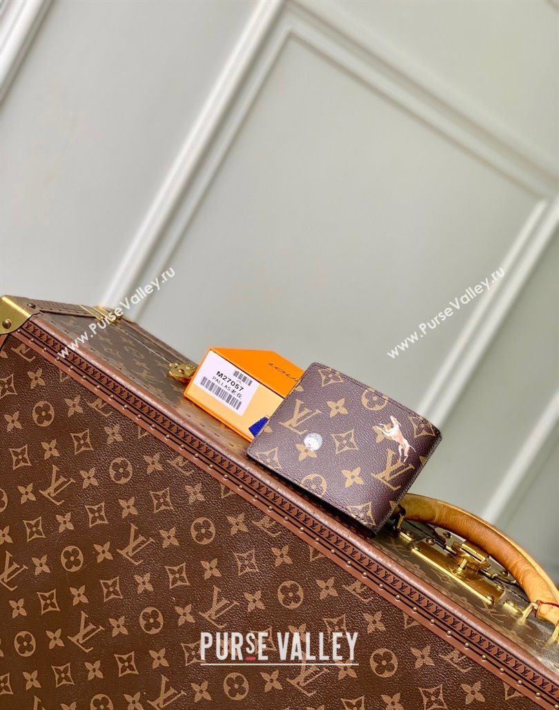 Louis Vuitton Multiple Wallet in Monogram Forest Canvas Brown 2025 M27057 (KI-251126083)
