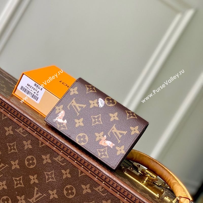 Louis Vuitton Passport Cover in Monogram Forest Canvas Brown 2025 M27023 (KI-251126086)