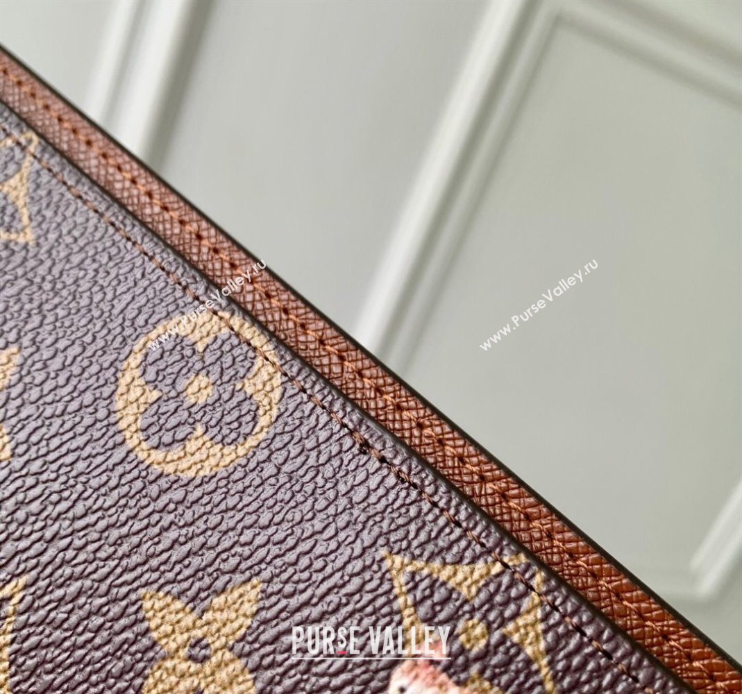 Louis Vuitton Passport Cover in Monogram Forest Canvas Brown 2025 M27023 (KI-251126086)