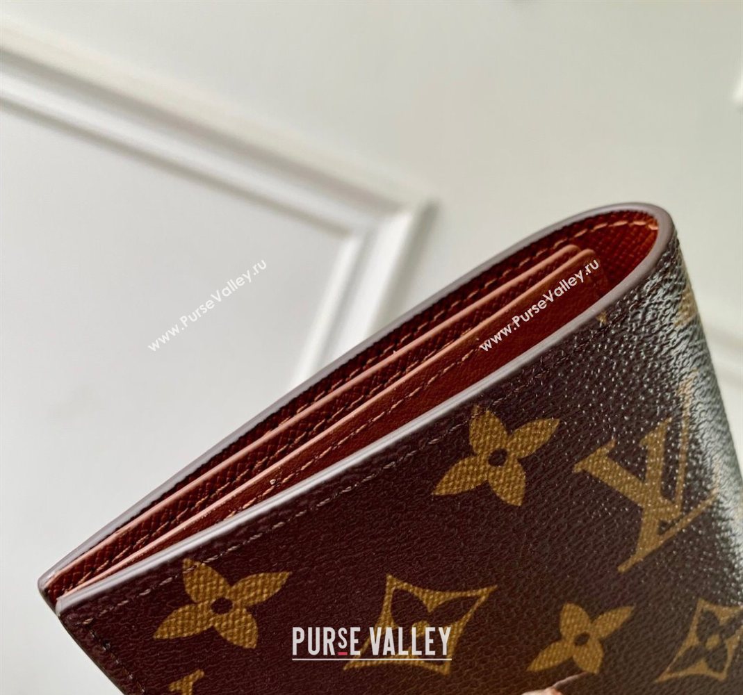 Louis Vuitton Passport Cover in Monogram Forest Canvas Brown 2025 M27023 (KI-251126086)
