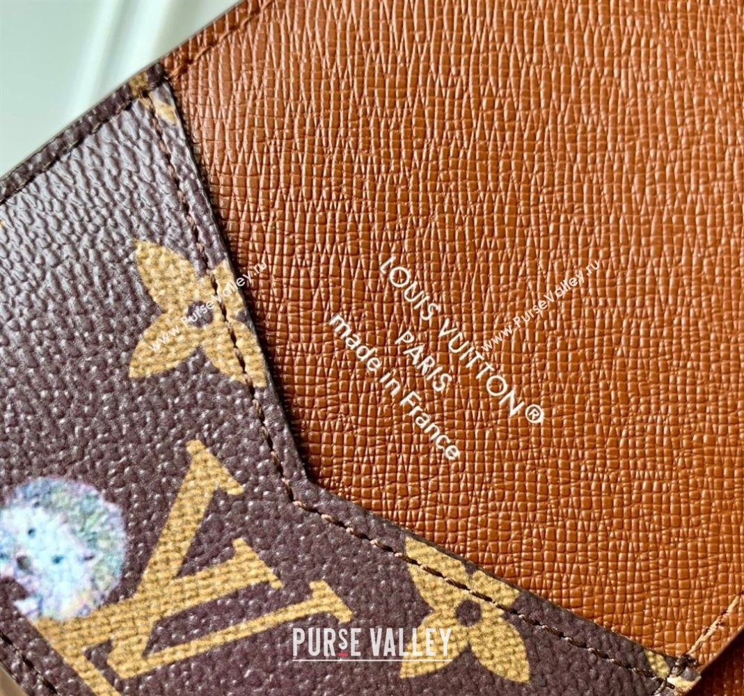 Louis Vuitton Passport Cover in Monogram Forest Canvas Brown 2025 M27023 (KI-251126086)