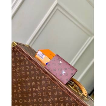 Louis Vuitton Passport Cover in Monogram Forest Canvas Burgundy 2025 M27099 (KI-251126087)