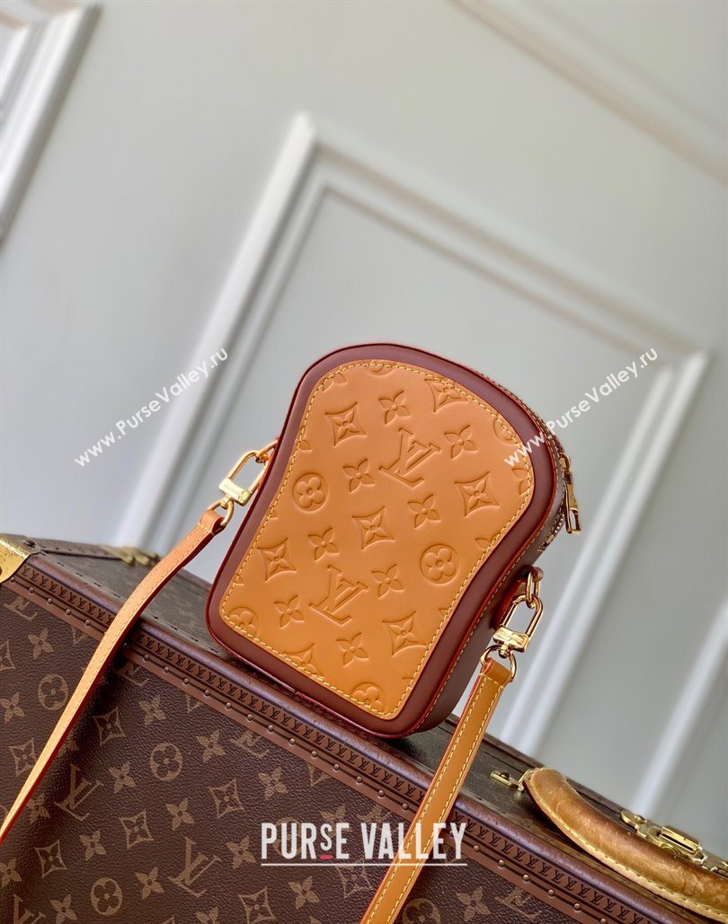 Louis Vuitton Mens Toast Wearable Wallet Mini Bag in Damier Leather M26984 2025 (KI-251126055)