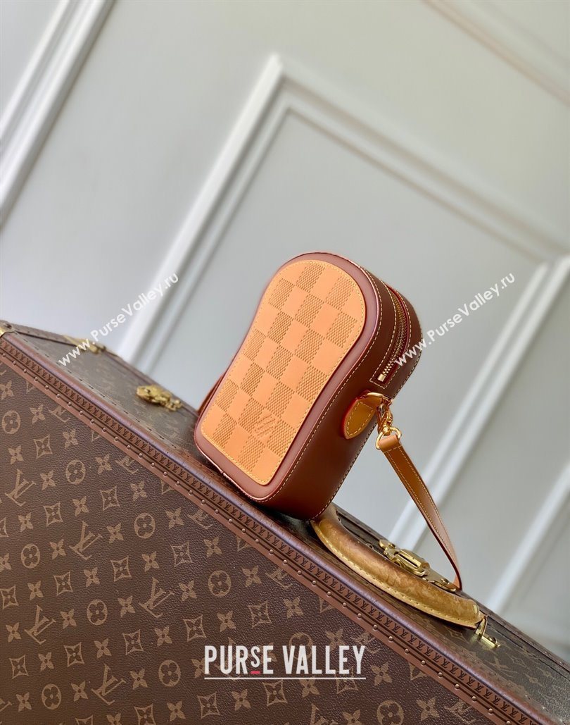 Louis Vuitton Mens Toast Wearable Wallet Mini Bag in Damier Leather M26984 2025 (KI-251126055)