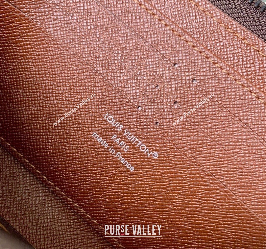 Louis Vuitton Zippy Horizontal Wallet in Monogram Forest Canvas Brown 2025 M27226 (KI-251126089)