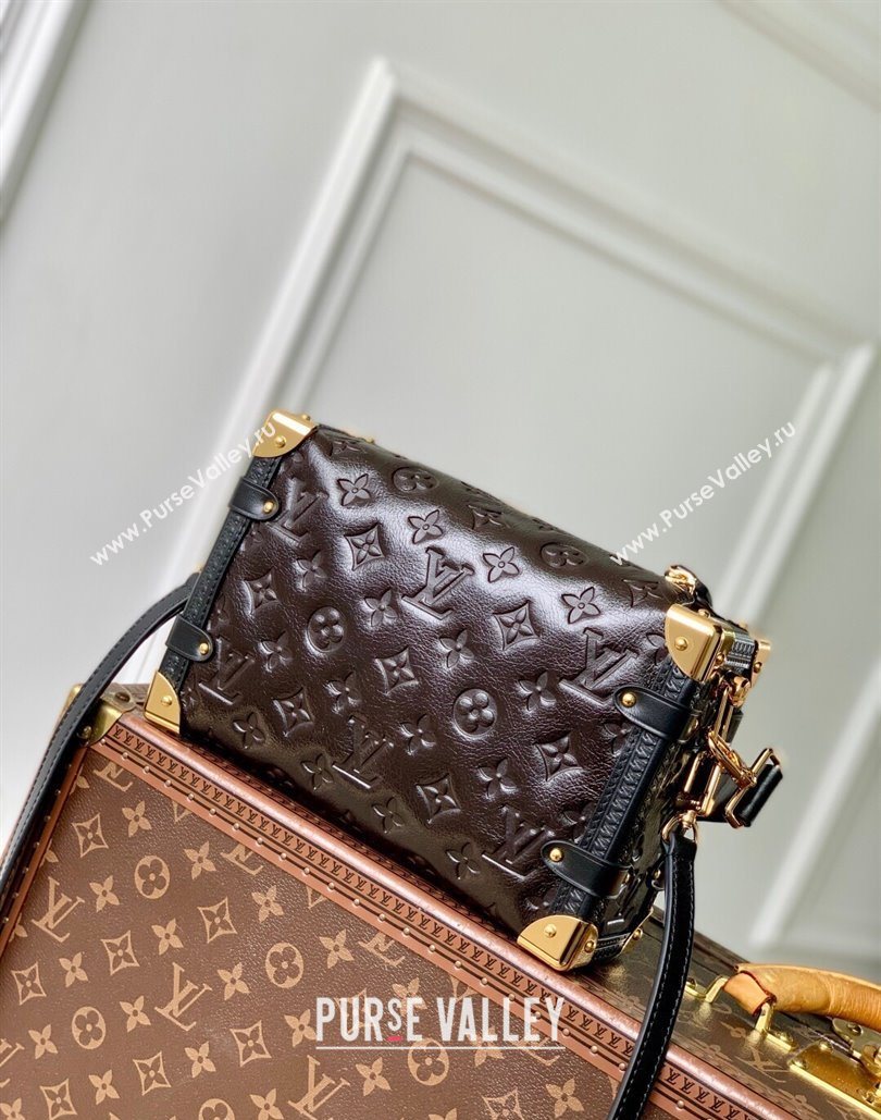 Louis Vuitton Side Trunk MM Bag in Acajou Brown Leather 2025 M26304 (KI-251126052)