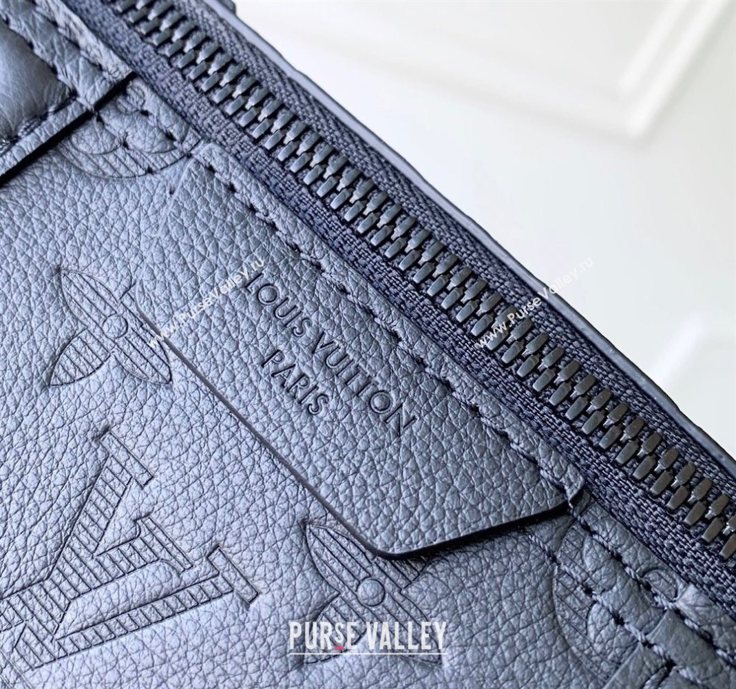 Louis Vuitton Mens City Keepall Bag in Black Monogram Shadow Leather 2025 M26750 (KI-251126092)