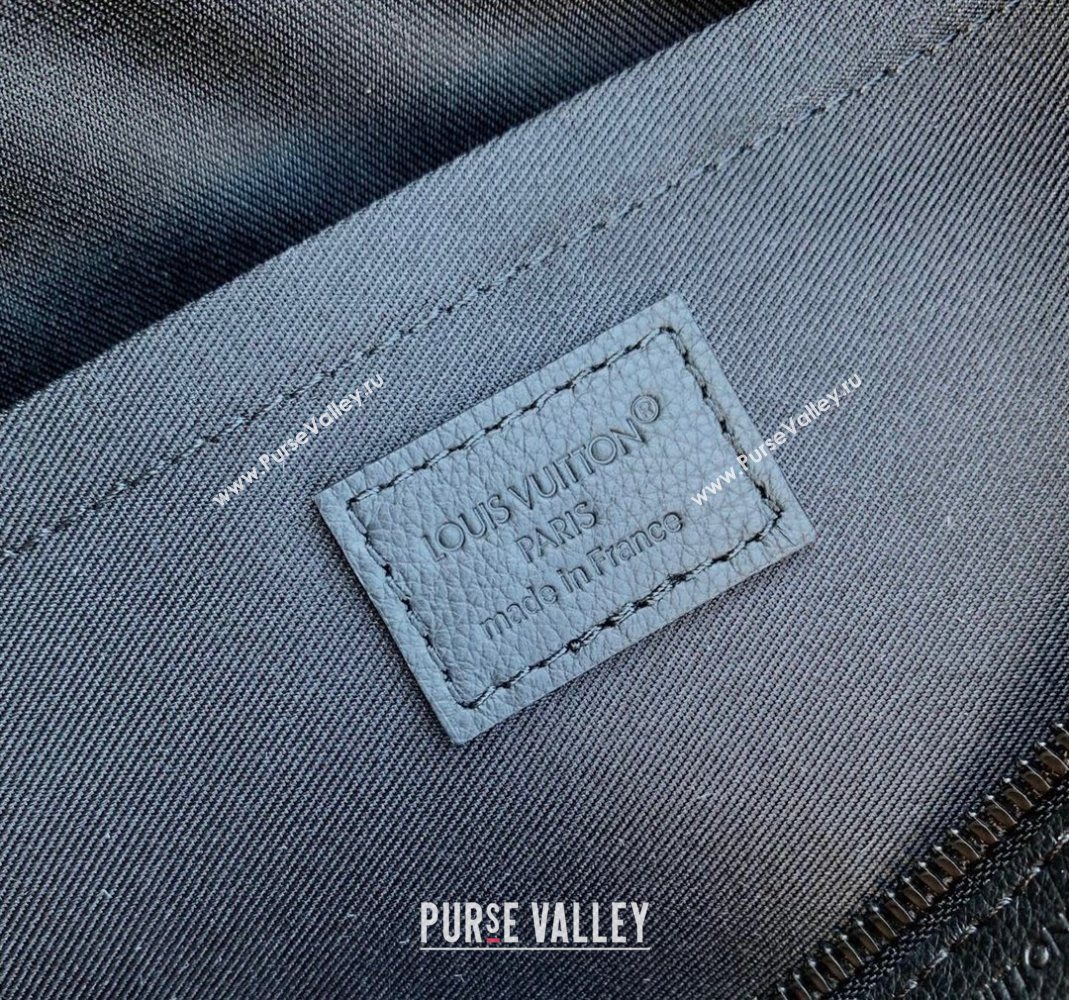 Louis Vuitton Mens City Keepall Bag in Black Monogram Shadow Leather 2025 M26750 (KI-251126092)