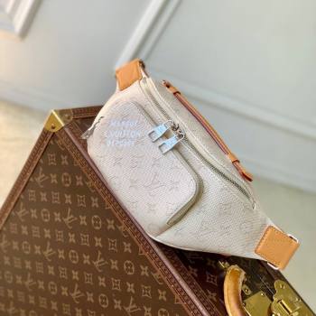 Louis Vuitton Rush Bumbag in Grey Monogram Heritage Canvas 2025 M27152 (KI-251126093)
