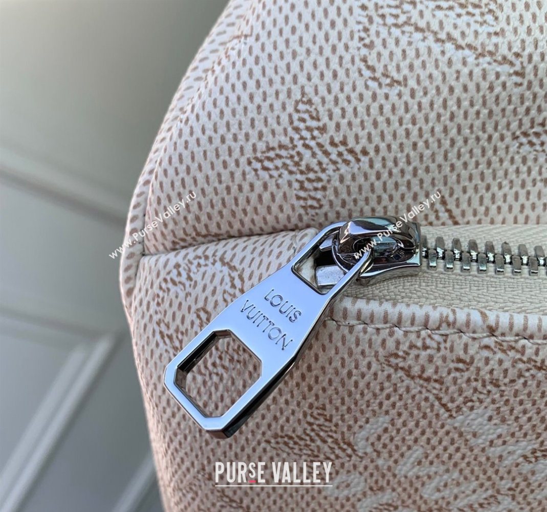 Louis Vuitton Rush Bumbag in Grey Monogram Heritage Canvas 2025 M27152 (KI-251126093)